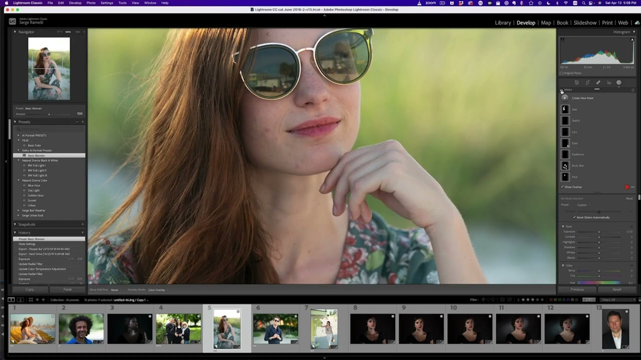 Build Once, Retouch Forever: Creating an AI-Powered Adaptive Portrait Preset in Lightroom