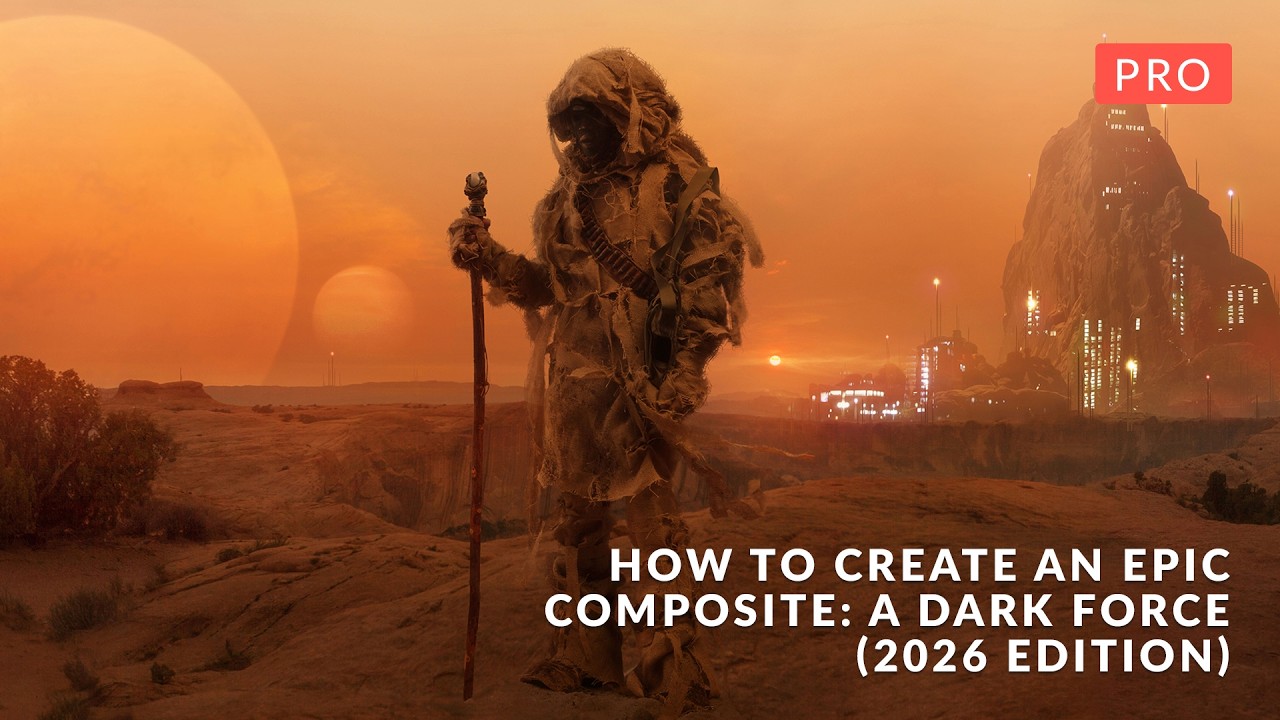 Building a 18-Layer Composite in Photoshop 2026: What Aaron Nace's Dark Force Tutorial Taught Me About Workflow Discipline
