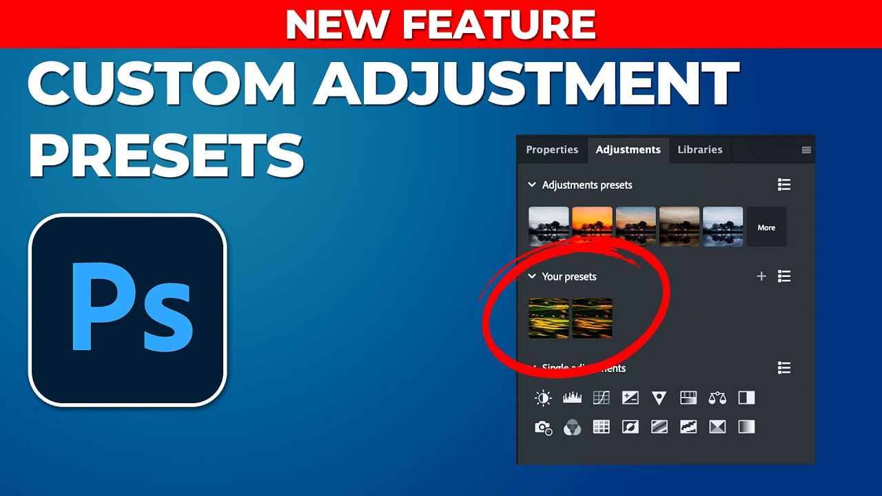 How to Create Custom Adjustment Layer Presets in Photoshop (February 2024 Update)