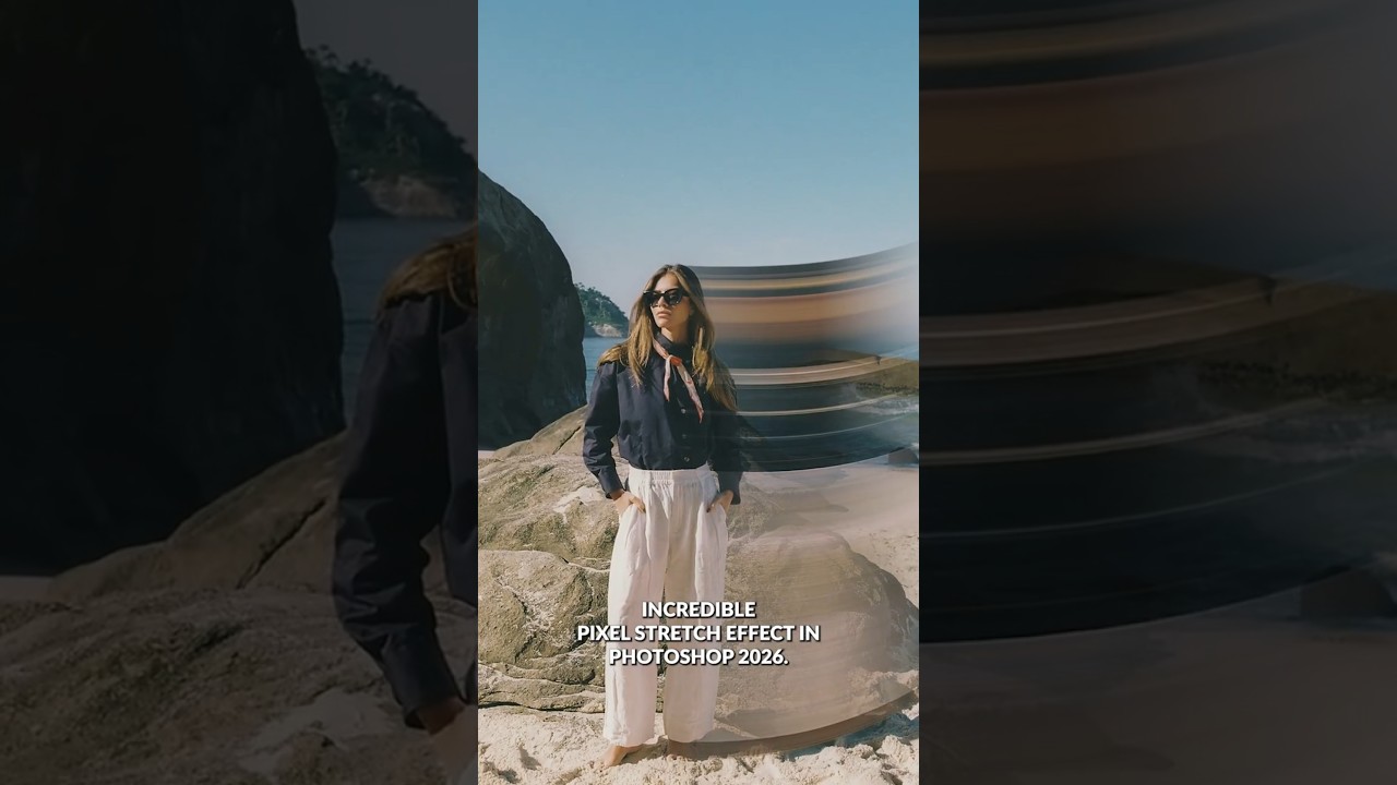 The Pixel Stretch Effect Every Commercial Retoucher Should Know (And It Takes Under 5 Minutes)