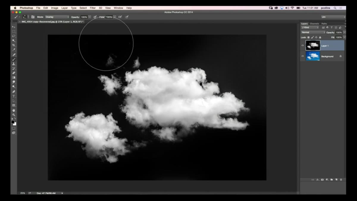 Edit menu open with Define Brush Preset option highlighted