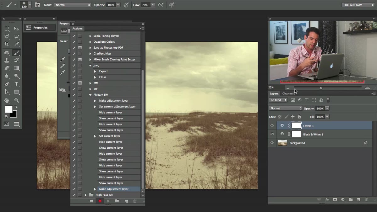 Using Layer > Flatten Image to merge all layers