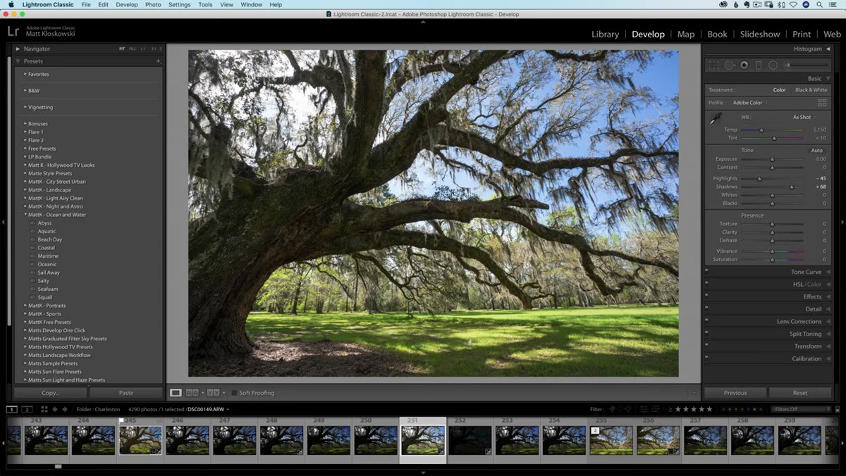 Lightroom Preferences dialog, open to correct tab