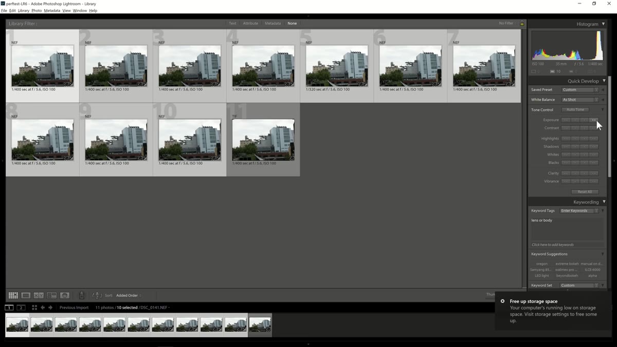 caption: Photoshop Actions panel with super resolution action loaded